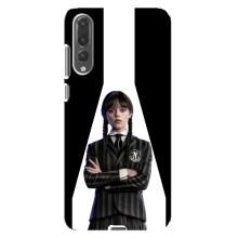 Чехлы Венсдей на Huawei P20 Pro, CLT-L04 Уэнсдей (AlphaPrint) (W-Wednesday)