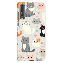 Чохол з малюнком кіт на Huawei P20 Pro, CLT-L04 – Колаж котів