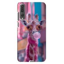 Чохол з принтом стильні тварини для Huawei P20 Pro українською: – Стильна жирафа