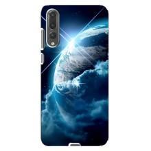 Космические Чехлы для Хуавей П20 Про (VPrint) (Земля с космоса)