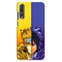 Купить Чехлы на телефон с принтом Anime для Хуавей П20 Про – Naruto Vs Sasuke