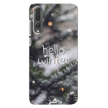 Новогодние, Праздничные Чехлы для Huawei P20 Pro, CLT-L04 - 2024 год