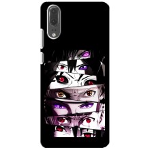 Чехлы Персонажи Аниме Наруто для Huawei P20, EML-L09 (AlphaPrint) – Глаза Anime