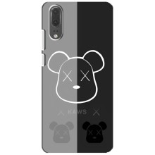 Чехлы для Huawei P20, EML-L09 - Bearbrick Louis Vuitton (PREMIUMPrint) – БеарБрик глаза