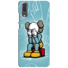 Чехлы для Huawei P20, EML-L09 - Bearbrick Louis Vuitton (PREMIUMPrint) – Плач Bearbrick