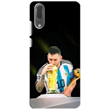 Чехлы для Huawei P20, EML-L09 (Leo чемпион) (AlphaPrint) (Кубок Месси)