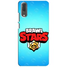 Чехлы Brawl Stars для Huawei P20, EML-L09 (AlphaPrint) – Лого Бравл Старс