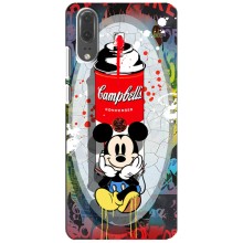 Чехол Disney Mouse Huawei P20, EML-L09 (PREMIUMPrint) (Американский Маус)