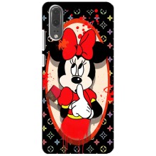 Чехол Disney Mouse Huawei P20, EML-L09 (PREMIUMPrint) (Минни Маус ЛВ)