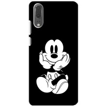 Міккі Маус чохол для Huawei P20, EML-L09 (AlphaPrint - Мультяшні) (Маус на чорному)