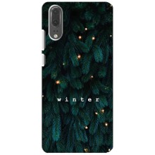 Новогодние, Праздничные Чехлы для Huawei P20, EML-L09 - 2024 год (Winter)