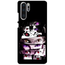 Чехлы Персонажи Аниме Наруто для Huawei P30 Pro (AlphaPrint) – Глаза Anime