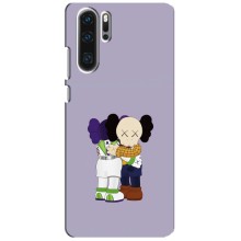 Чехлы для Huawei P30 Pro - Bearbrick Louis Vuitton (PREMIUMPrint) (Дружба Беарбрик)