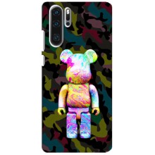 Чехлы для Huawei P30 Pro - Bearbrick Louis Vuitton (PREMIUMPrint) (Яркий Bearbrick)