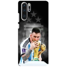 Чехлы для Huawei P30 Pro (Leo чемпион) (AlphaPrint) (Месси Чемпион)