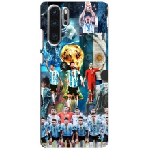 Чехлы Месси для Huawei P30 Pro (AlphaPrint) (Аргентина Месси)