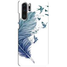 Чохол з картинкою (Стильні) Huawei P30 Pro - (AlphaPrint) – Перо