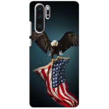 Чохол Прапор USA для Huawei P30 Pro (Орел і прапор)