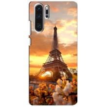 Чохол Ейфелева Вежа Huawei P30 Pro - (AlphaPrint) – Сонячня вежа