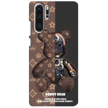 Крутые Чехлы Луи Виттон для Huawei P30 Pro (AlphaPrint) (Медведь Луи Витон)