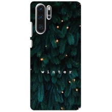 Новогодние, Праздничные Чехлы для Huawei P30 Pro - 2024 год (Winter)