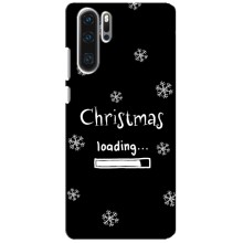 Рождественские, Праздничные Чехлы для Хуавей П30 Про (Christmas loading)