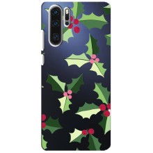 Зимні Чохли для Huawei P30 Pro - прозорий фон – Різдвяний фон