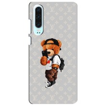 Брендновые Чехлы для Huawei P30 - (PREMIUMPrint) (Мишка Луи)