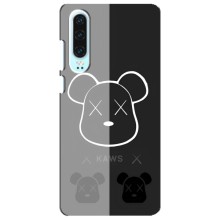 Чехлы для Huawei P30 - Bearbrick Louis Vuitton (PREMIUMPrint) (БеарБрик глаза)