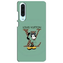 Чохли Луі Вітон для Huawei P30 (AlphaPrint - LOUIS VUITTON) (Міккі Маус LV)