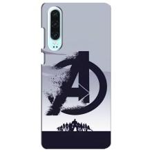Чехлы с героями Марвел Huawei P30 (VPrint) – Команда А