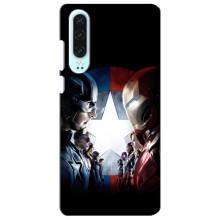 Чехлы с героями Марвел Huawei P30 (VPrint) – Марвел стайл