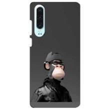 Чехлы с Обезьянами NFT для Huawei P30 (AlphaPrint) (стильная обезьяна NFT)