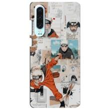 Чехлы с тематикой АНИМЕ для Хуавей П30 (VPrint) – Наруто Комиксы