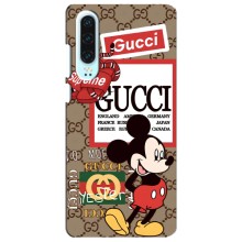 Чехол Disney Mouse Huawei P30 (PREMIUMPrint) (Стильный Микки)