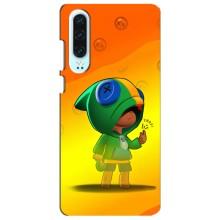 Чехол для Huawei P30 Бравл Старс (VPrint) – Мальчик Леон