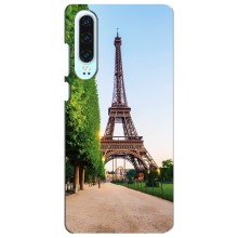 Чохол Ейфелева Вежа Huawei P30 - (AlphaPrint) (Дорога до Парижу)