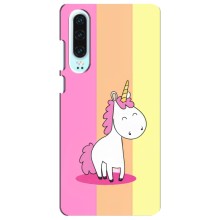 Чохол Unicorn на Huawei P30 (Яскравий Єдинорог)