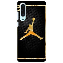Силиконовый Чехол Nike Air Jordan на Хуавей П30 (Джордан 23)