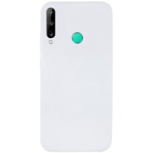 Чехол Silicone Cover Full without Logo (A) для Huawei P40 Lite E / Y7p (2020) – Белый