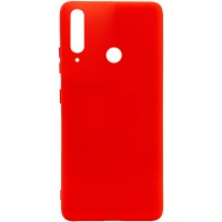 Чехол Silicone Cover Full without Logo (A) для Huawei P40 Lite E / Y7p (2020) – Красный