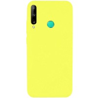 Чехол Silicone Cover Full without Logo (A) для Huawei P40 Lite E / Y7p (2020) – Желтый