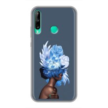 Чехлы (ART) Цветы на Huawei P40 Lite e (VPrint) (Цветы на голове)