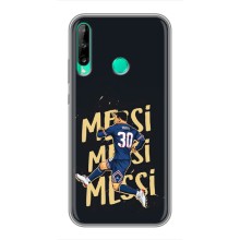 Чехлы для Huawei P40 Lite e (Leo чемпион) (AlphaPrint) – Messi ПСЖ