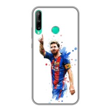 Чехлы Месси для Huawei P40 Lite e (AlphaPrint) (Лео Месси)