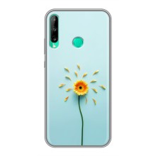 Чехлы с Цветами для Huawei P40 Lite e (VPrint) – Желтый цветок