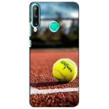 Чехлы с принтом Спортивная тематика для Huawei P40 Lite e – Теннисный корт