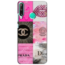 Чехол (Dior, Prada, YSL, Chanel) для Huawei P40 Lite e (Модница)
