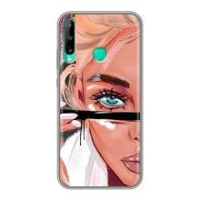 Чохол з друком для Huawei P40 Lite e - (Мода) (AlphaPrint) (Макіяж)