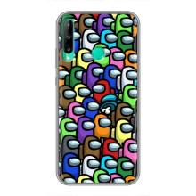 Чохли Амонг Ас для Huawei P40 Lite e (AlphaPrint) (Убитий)